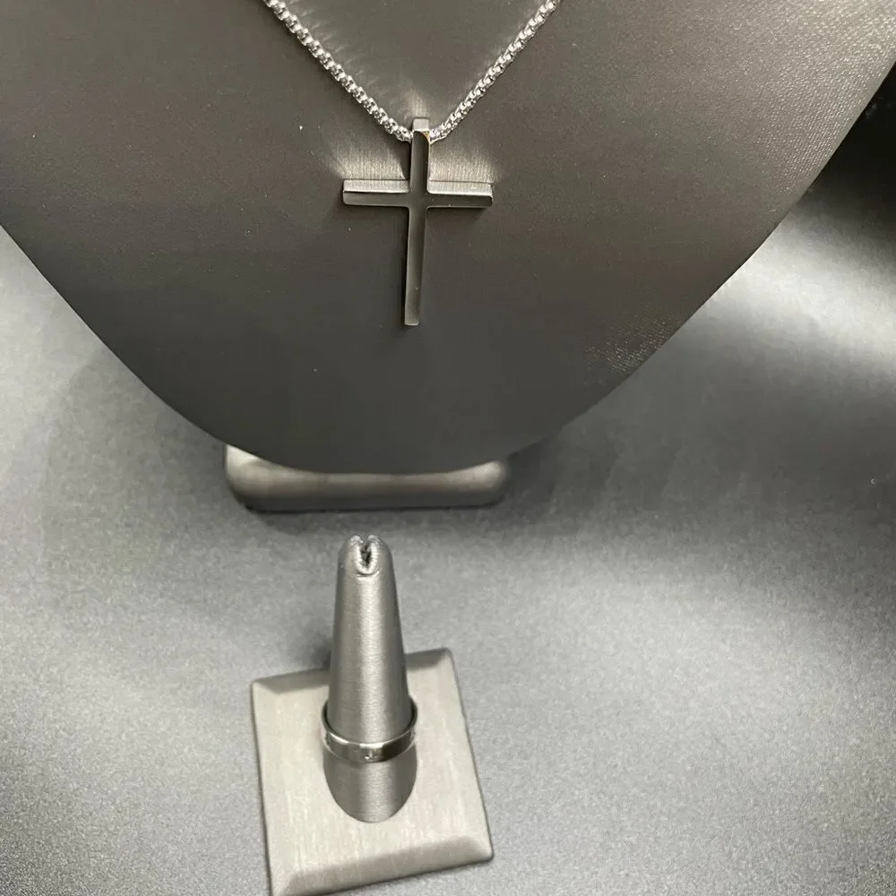 Custom Set - Cross Series Necklace/Ring